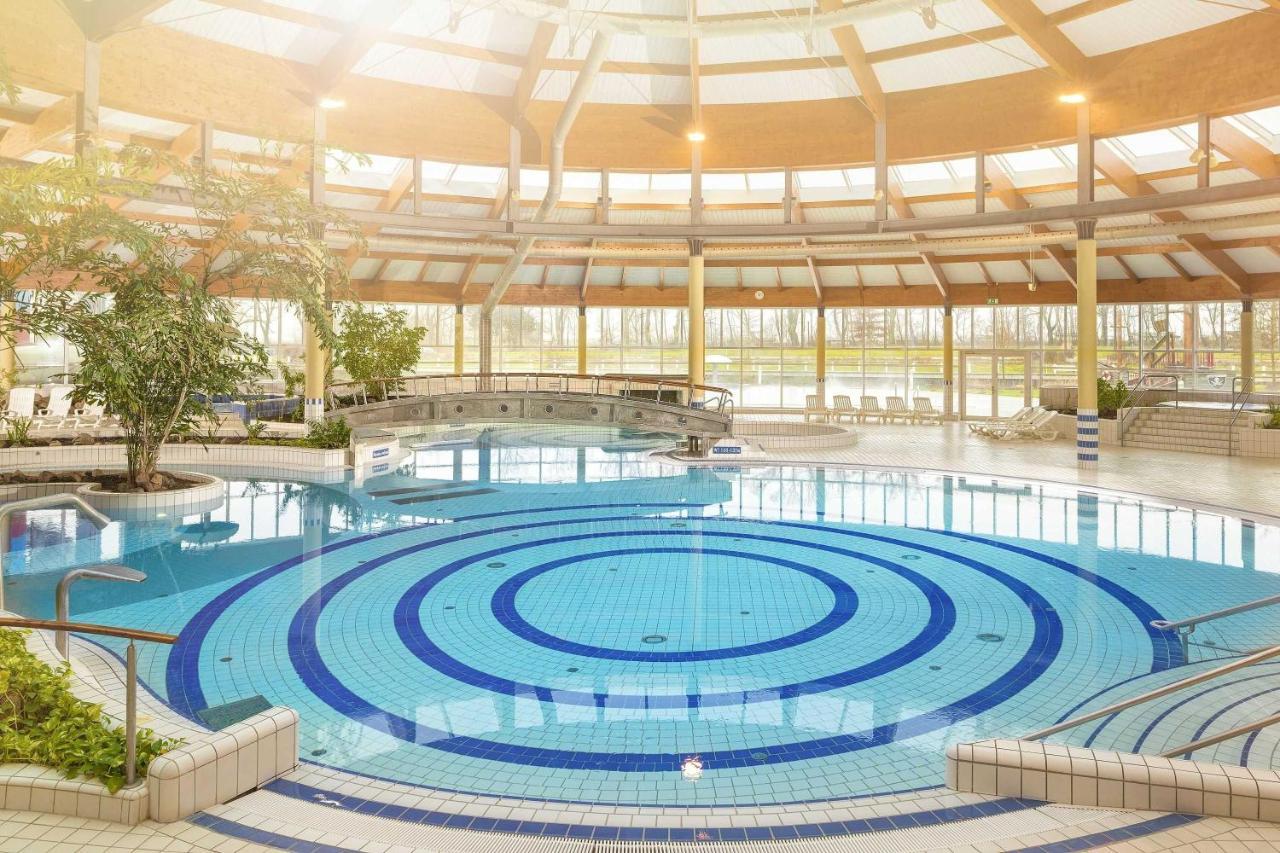 Meeresblick Residenzen FeWo 38 deluxe, inklusive Sauna und Schwimmbadnutzung im AHOI Sellin Goehren  Exterior foto