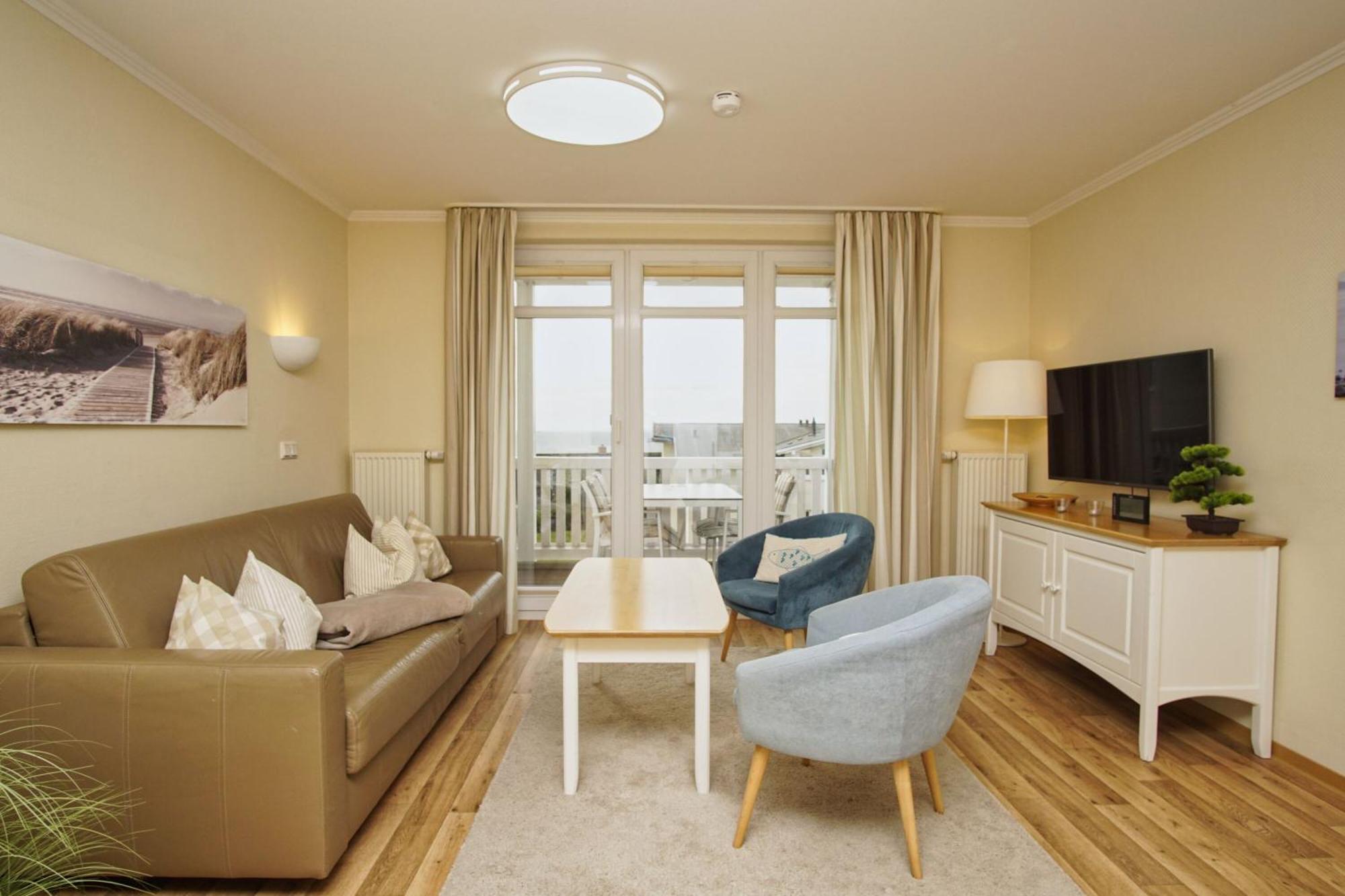 Meeresblick Residenzen FeWo 38 deluxe, inklusive Sauna und Schwimmbadnutzung im AHOI Sellin Goehren  Exterior foto