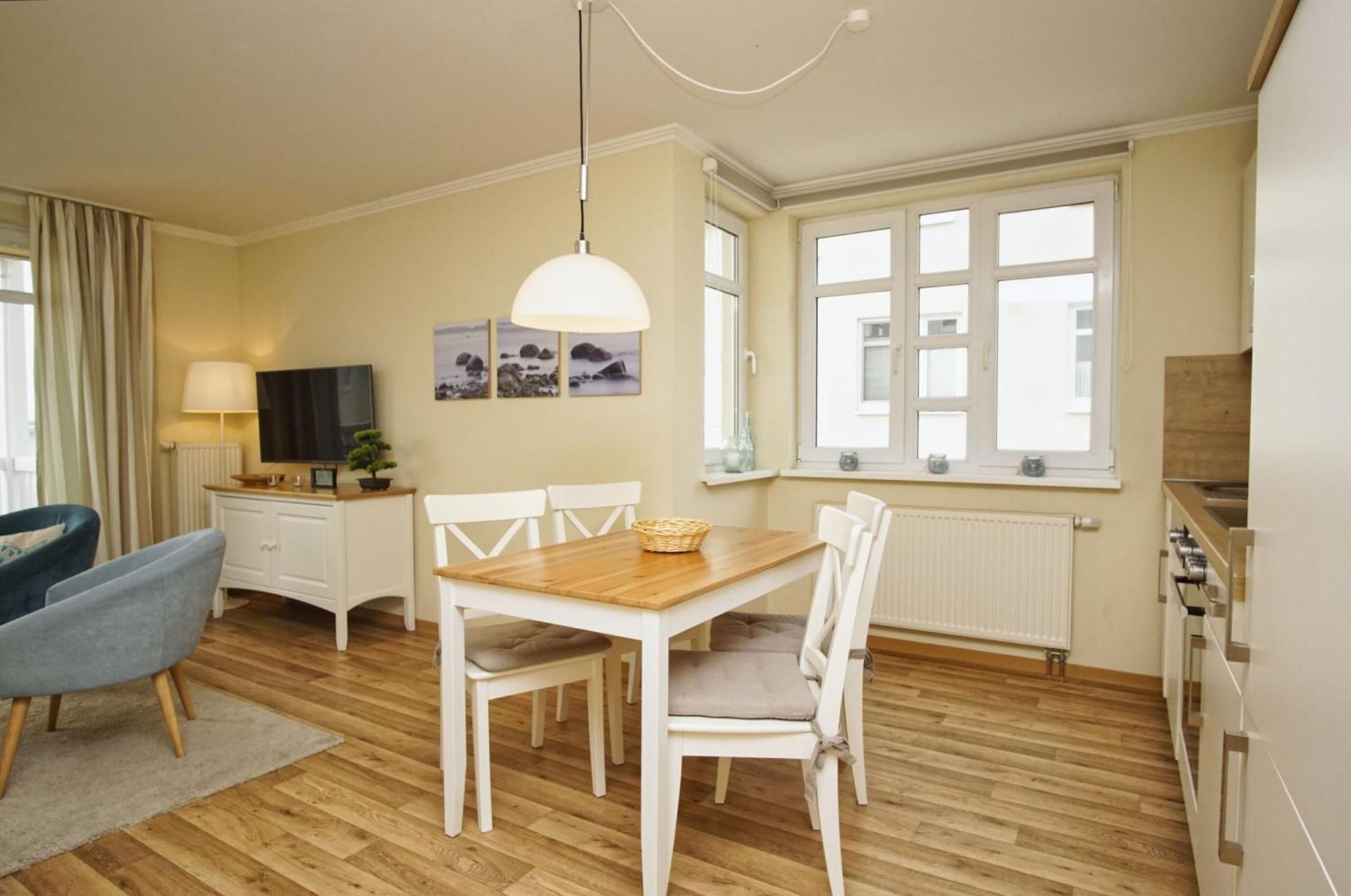 Meeresblick Residenzen FeWo 38 deluxe, inklusive Sauna und Schwimmbadnutzung im AHOI Sellin Goehren  Exterior foto
