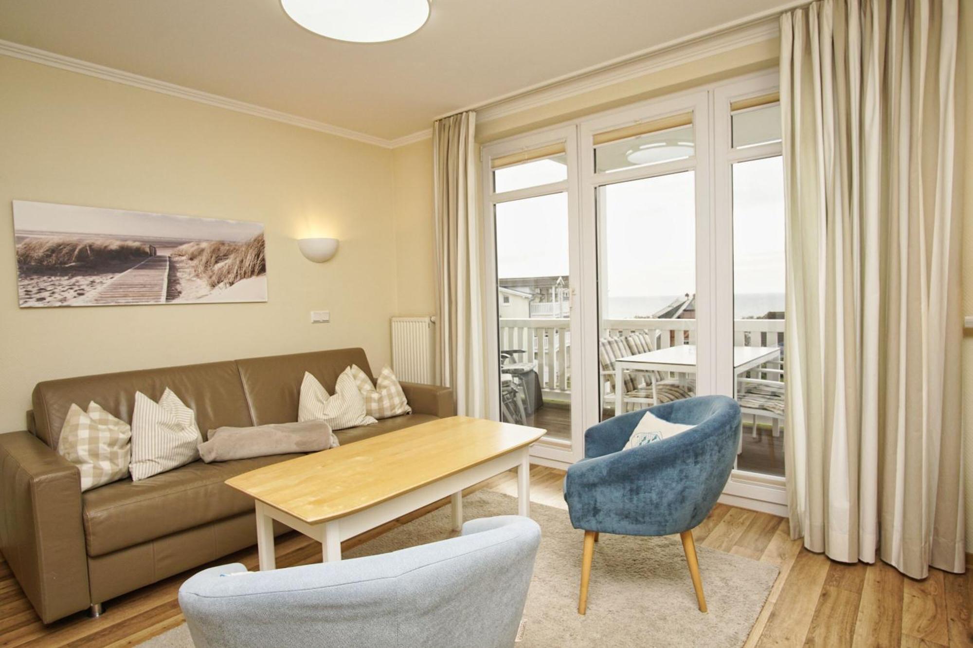 Meeresblick Residenzen FeWo 38 deluxe, inklusive Sauna und Schwimmbadnutzung im AHOI Sellin Goehren  Exterior foto