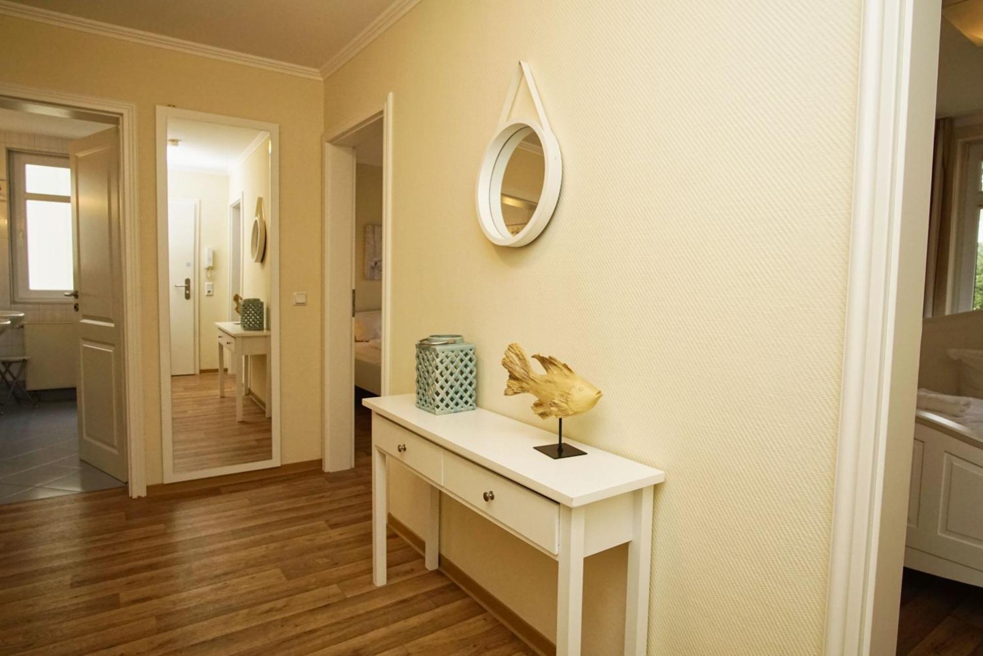 Meeresblick Residenzen FeWo 38 deluxe, inklusive Sauna und Schwimmbadnutzung im AHOI Sellin Goehren  Exterior foto